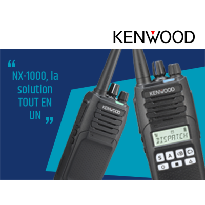 NX-1000, la solution TOUT EN UN de KENWOOD